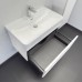 Тумба Comforty Мадрид 80М Белая матовая с раковиной Comforty CF19595BX-80 00-00019943CF