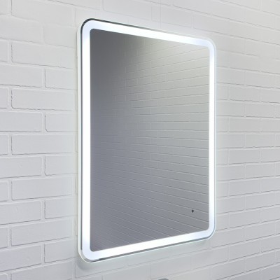Зеркало Comforty Лотос 60 универсальное LED-подсветка, бесконтактный сенсор 00-00014244CF
