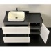 Тумба Comforty Селенга 80 Серый шелк, с раковиной Comforty CF19696BX-80 подвесная 00-00021982CF