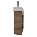 Тумба Comforty Асти 40 Дуб темно-коричневый с раковиной Comforty 9140 00-00015420CF