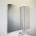 Зеркало-шкаф Comforty Бильбао 80 Серый шёлк LED-подсветка 00-00014154CF