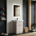 Тумба Comforty Руза 50 Серый шелк, с раковиной Comforty 9055RA-50 00-00021967CF