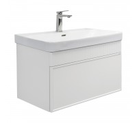 Тумба Comforty Мадрид 80М Белая матовая с раковиной Comforty CF19595BX-80 00-00019943CF