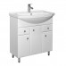 Тумба Comforty Сочи 80 Белый глянец с раковиной Эльбрус 80 00-00022128CF