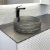 Тумба Comforty Геленджик 120 Белый/матовый со столешницей под мрамор Калакатта Блэк c раковиной Comforty 21004 подвесная 00-00020804CF