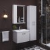 Зеркало-шкаф Comforty Ангара 60 Белый матовый LED подсветка 00-00020667CF