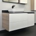 Тумба Comforty Селенга 80 Серый шелк, с раковиной Comforty CF19696BX-80 подвесная 00-00021982CF