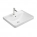 Тумба Comforty Енисей 60П2 Серый шелк с раковиной Comforty 4460 подвесная 00-00022356CF