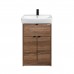Тумба Comforty Руза 50 Дуб темно-коричневый, с раковиной Comforty 9055RA-50 00-00022023CF