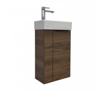 Тумба Comforty Асти 40 Дуб темно-коричневый с раковиной Comforty 9140 00-00015420CF