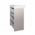 Тумба Comforty Руза 50 Серый шелк, с раковиной Comforty 9055RA-50 00-00021967CF