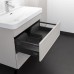 Тумба Comforty Мадрид 80М2(Н) Серый шёлк с раковиной Comforty CF19595BX-80 подвесная 00-00021782CF