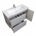 Тумба Comforty Сидней 100 Серый шелк с раковиной Comforty CF188057-100 00-00022768CF