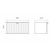 Тумба Comforty Истра 80П Ясень белёный с раковиной Comforty CF19595BX-80 подвесная 00-00016607CF