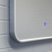 Зеркало Comforty Сириус 60 в алюминиевой раме, LED IC-подсветка холодный свет, сенсор, серебряный/матовый 00-00014193CF