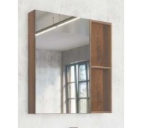 Зеркало-шкаф Comforty Порто 75 Дуб темно-коричневый 00-00009231