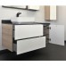 Тумба Comforty Селенга 80 Серый шелк, с раковиной Comforty CF19696BX-80 подвесная 00-00021982CF