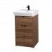 Тумба Comforty Руза 50 Дуб темно-коричневый, с раковиной Comforty 9055RA-50 00-00022023CF