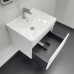 Тумба Comforty Валдай 60П Белый/матовый, подвесная с раковиной 4460 подвесная 00-00020674CF