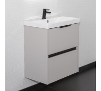 Тумба Comforty Селенга 50 Серый шелк, с раковиной Comforty CF19696BX-50 00-00022007CF