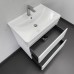 Тумба Comforty Валдай 70П2 Белый/матовый с раковиной Comforty 4470 подвесная 00-00020838CF