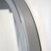 Зеркало Comforty Лея 60 в алюминиевой раме, LED-подсветка, бесконтактный сенсор, антизапотевание, серебряный/матовый 00-00014180CF