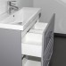 Тумба Comforty Бросно 80Н2 Альпийский иней с раковиной Comforty CF19696BX-80 напольная 00-00021590CF