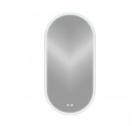 Зеркало Comforty Опал 42x84 LED-подсветка холодный свет, контактный сенсор, антизапотевание 00-00022682CF
