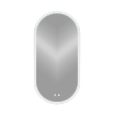 Зеркало Comforty Опал 42x84 LED-подсветка холодный свет, контактный сенсор, антизапотевание 00-00022682CF