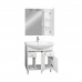 Тумба Comforty Сочи 80 Белый глянец с раковиной Эльбрус 80 00-00022128CF