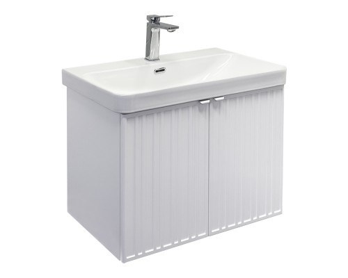 Тумба Comforty Тенерифе 70П Белый матовый с раковиной Comforty CF19595BX-70 00-00022172CF