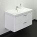 Тумба Comforty Ангара 90П белый/матовый c раковиной Comforty 4490 00-00017872CF