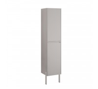 Шкаф-колонна Comforty Мадрид 40Н Серый шёлк 00-00022669CF