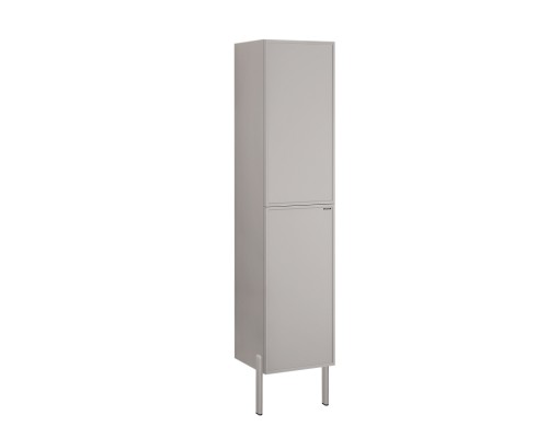 Шкаф-колонна Comforty Мадрид 40Н Серый шёлк 00-00022669CF