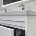 Тумба Comforty Дублин 120 Белый глянец с раковиной Comforty 501120 подвесная 00-00020470CF