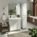 Тумба Comforty Сочи 80 Белый глянец с раковиной Эльбрус 80 00-00022128CF