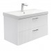 Тумба Comforty Ангара 90П белый/матовый c раковиной Comforty 4490 00-00017872CF