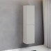 Шкаф-колонна Comforty Мадрид 40Н Серый шёлк 00-00022669CF