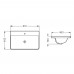 Тумба Comforty Истра 80Н Ясень белёный с раковиной Comforty CF19595BX-80 напольная 00-00022363CF