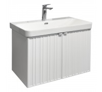 Тумба Comforty Тенерифе 80П Белый матовый с раковиной Comforty CF19595BX-80 00-00022175CF