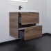 Тумба Comforty Селенга 60 Дуб тёмно-коричневый, с раковиной Comforty CF19696BX-60 подвесная 00-00021874CF