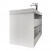 Тумба Comforty Тенерифе 80П Белый матовый с раковиной Comforty CF19595BX-80 00-00022175CF