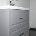 Тумба Comforty Бросно 80Н2 Альпийский иней с раковиной Comforty CF19696BX-80 напольная 00-00021590CF