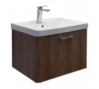 Тумба Comforty Ангара 60П дуб темно-коричневый c раковиной Comforty 4460 00-00021035CF