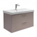 Тумба Comforty Ангара 90П Дуб латте c раковиной Comforty 4490 00-00021036CF