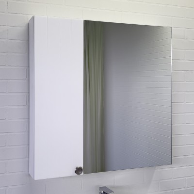 Зеркало-шкаф Comforty Истра 80 Ясень белёный 00-00020305CF