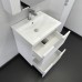 Тумба Comforty Лима 60Н2 Белый/матовый с раковиной Como 60 напольная 00-00019173CF