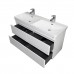 Тумба Comforty Енисей 120 Белый глянец с раковиной Comforty CF19595BX-120D подвесная 00-00022406CF