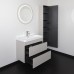 Тумба Comforty Мадрид 80М2(Н) Серый шёлк с раковиной Comforty CF19595BX-80 подвесная 00-00021782CF