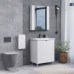 Зеркало-шкаф Comforty Лима 70 Белый матовый 00-00006135CF
